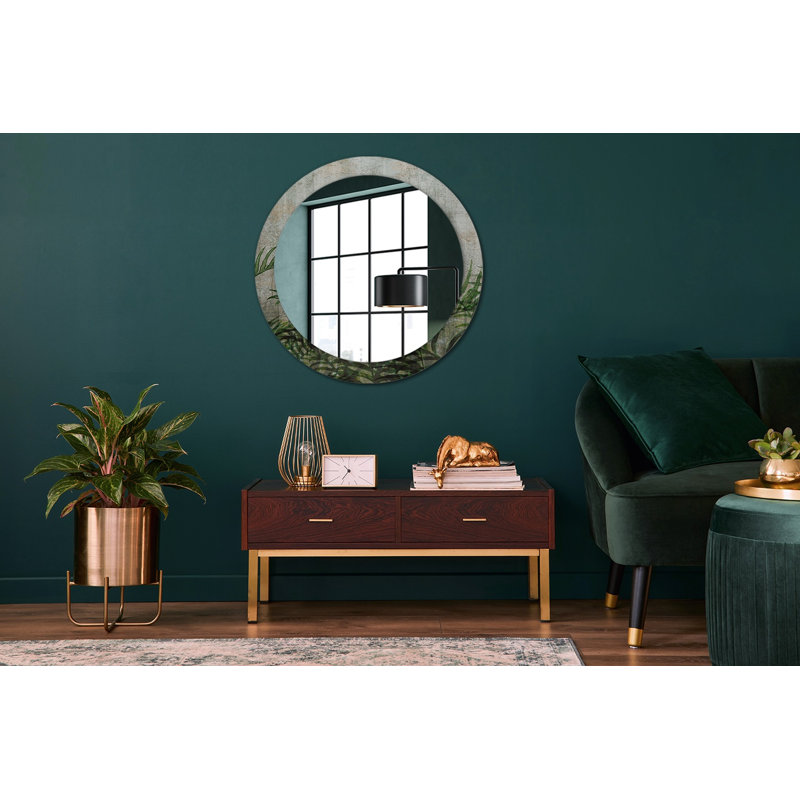 Huldar Glass Flat Wall Mirror