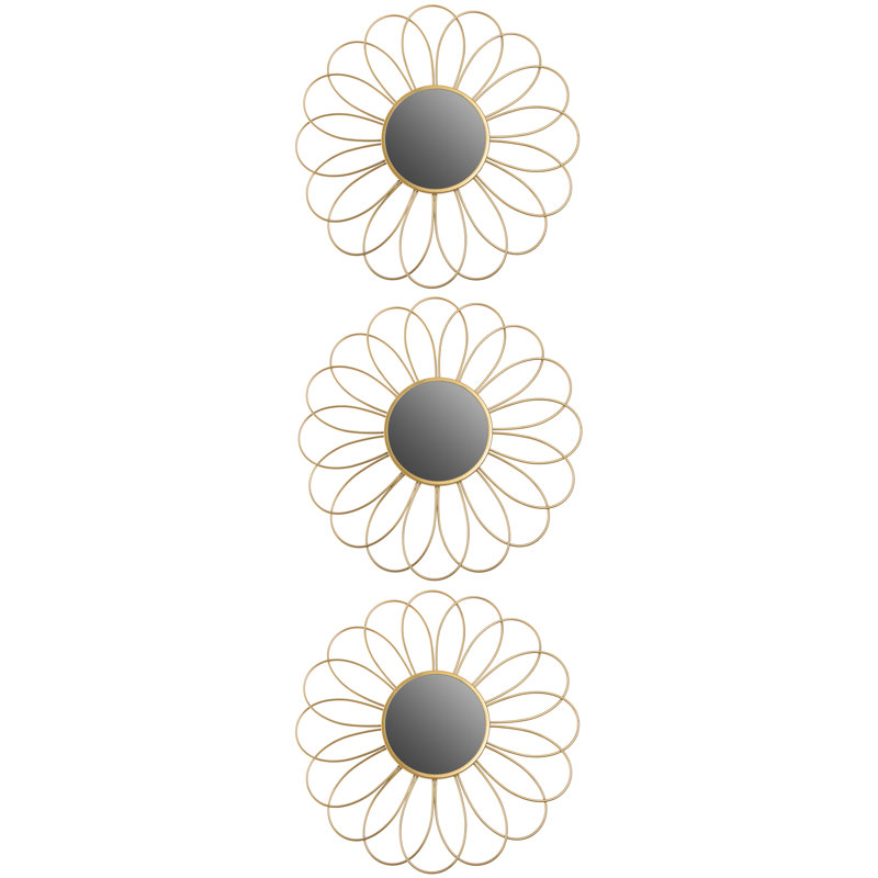 Coomer Metal Flat Wall Mirror