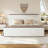 Low-Profile Upholstered Platform Bed