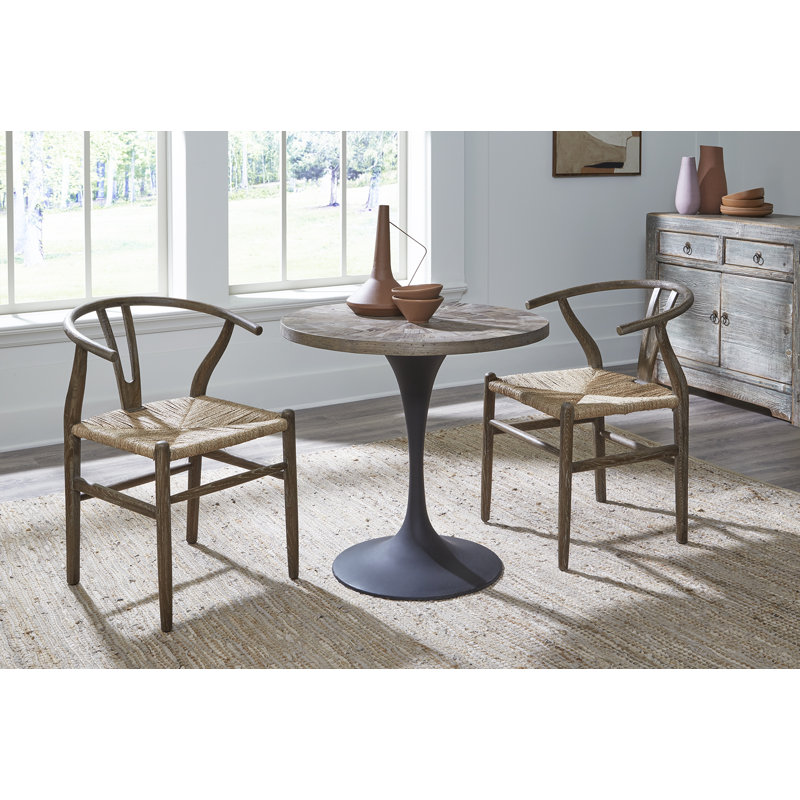 Round Solid Wood Dining Table