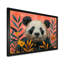 Un panda abstrait dans l'Amazone I - Panda animal, art mural dans le salon-1400571530-1400571531