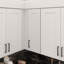 Meuble de cuisine mural occultant, à monter soi-même, 12 po P x 27 po L x 30 po H, blanc-118486850