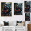 «The Massive Steam Locomotive Belches Smoke I», reproduction sur toile moderne-961925679-961925713