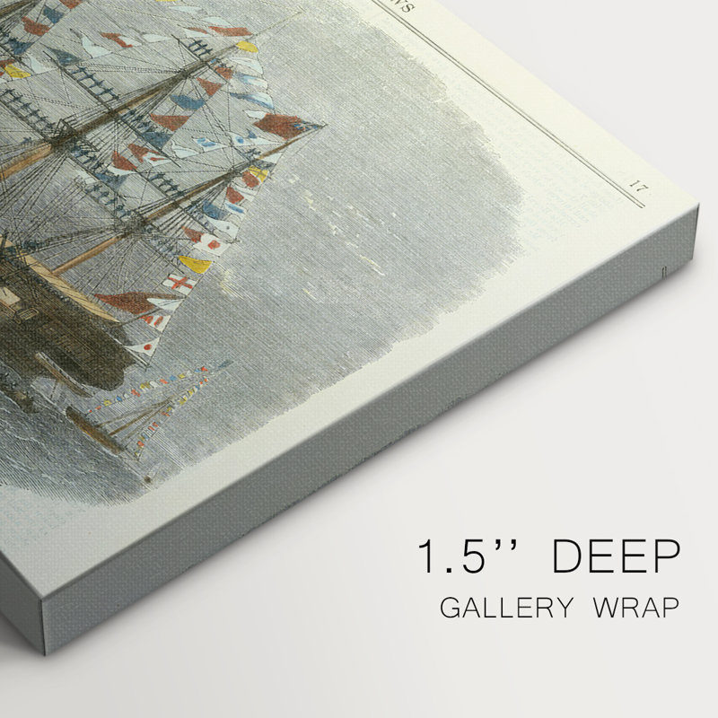 Antique Clipper Ship I - galerie Cavas, 8 x 12