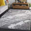 Tapis abstrait Kayliann Performance
