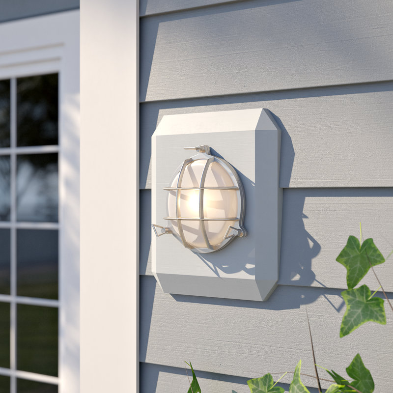 Tulane 1 - Bulb Outdoor Bulkhead Light, No, Copper