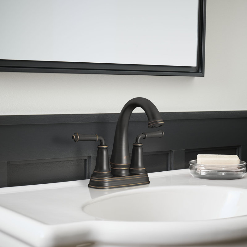 Delancey 2-handle Bathroom Faucet with Drain Assembly, Legacy Bronze, Without Hot/Cold Indicator