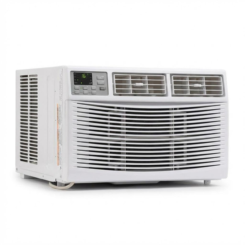 Climatiseur de fenêtre 8 000 BTU avec télécommande, idéal pour la chambre à coucher et le bureau, 8 000 BTU