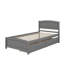 Lit plateforme simple avec deux tiroirs-1618097986