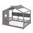 Full Size Floor House Bed-1547242516