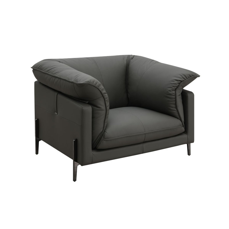 Chaise en cuir Tadi