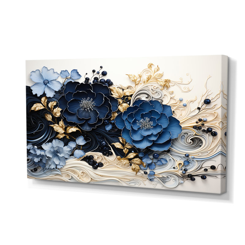 Encre liquide «Spiralscape I», art mural abstrait sur toile