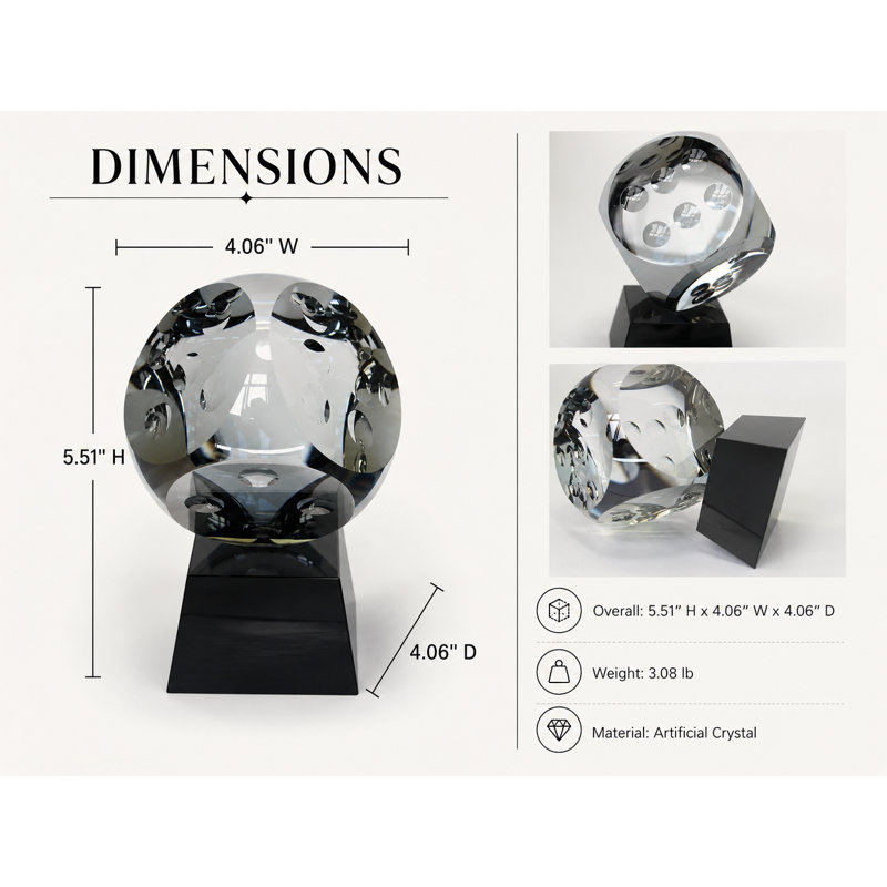Sculpture de table 5,51 po H