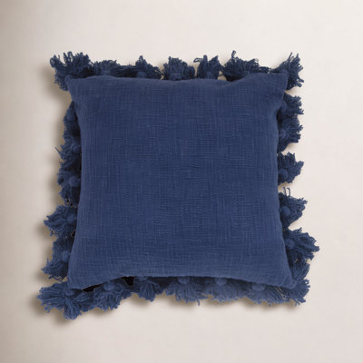 Astraeus Tassels Cotton Throw Pillow