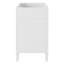 De salle de bain moderne | armoire de rangement avec 2 tiroirs et tiroir basculant (sans lavabo supérieur inclus) (102 caractères)