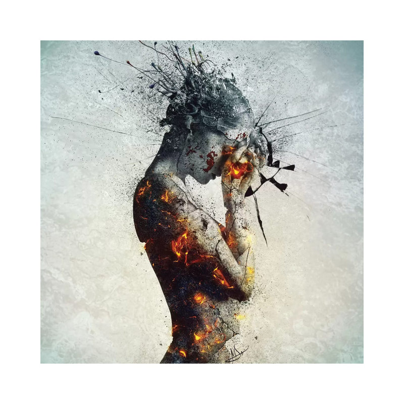" Deliberation " by Mario Sanchez Nevado, Wrapped Canvas, 48" H x 48" W, No Frame