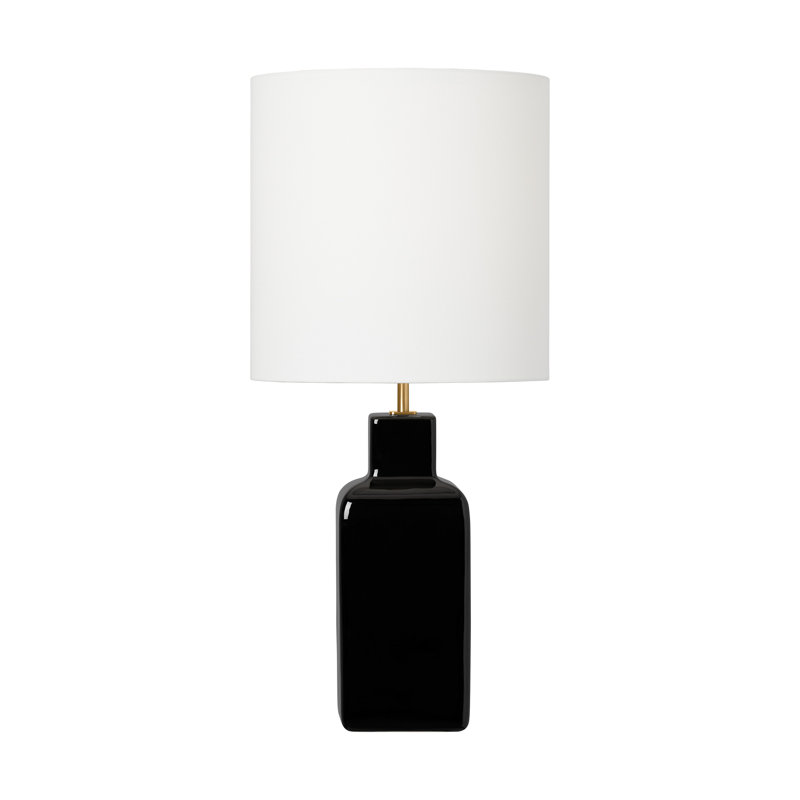 Visual Comfort Studio Table Lamp, Black