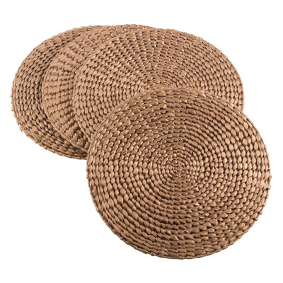 Mea Jute Solid Colour Round Placemat