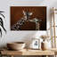 Girafe embrassant maman-107499540