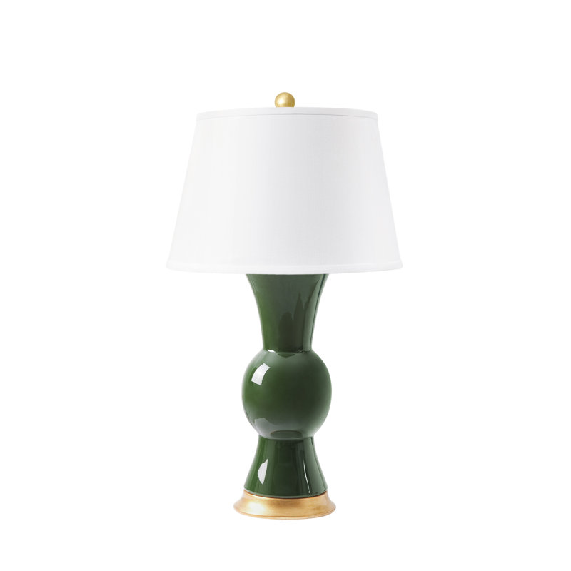 Table Lamp, Dark Green