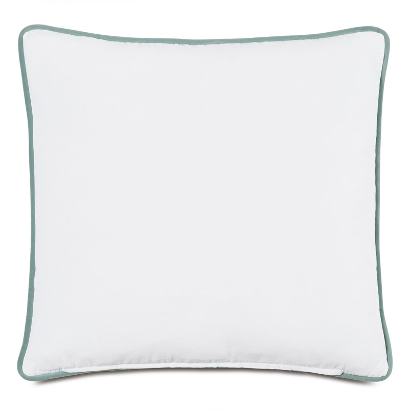 Amu Square Indoor/Outdoor Pillow Cover & Insert, White
