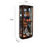 Vitrine Goode incurvée à 5 tablettes Goode