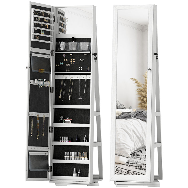 Freestanding Jewelry Armoire