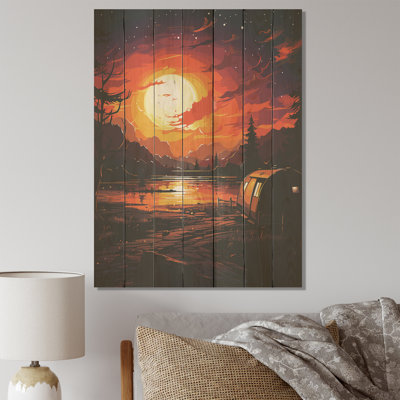 Prairie Camp Sunset Getaway I - Impression de voyage en camping sur bois