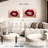 Shuttleworth Red Gold Drip Lips-107696047