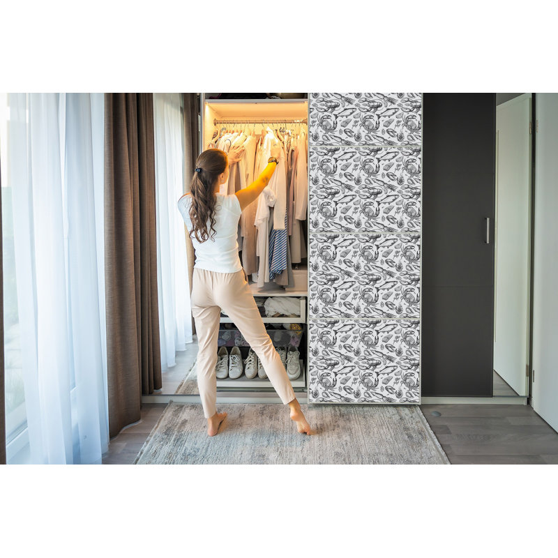 Anastazia 100 cm x 50 cm Matte Peel & Stick Wallpaper Roll