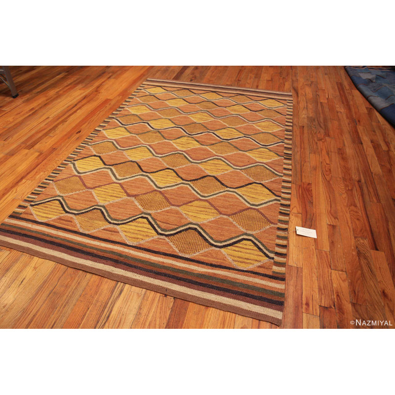 One-of-a-Kind 6'3" X 9'4" Flatweave Area Rug