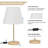 Wood Table Lamp