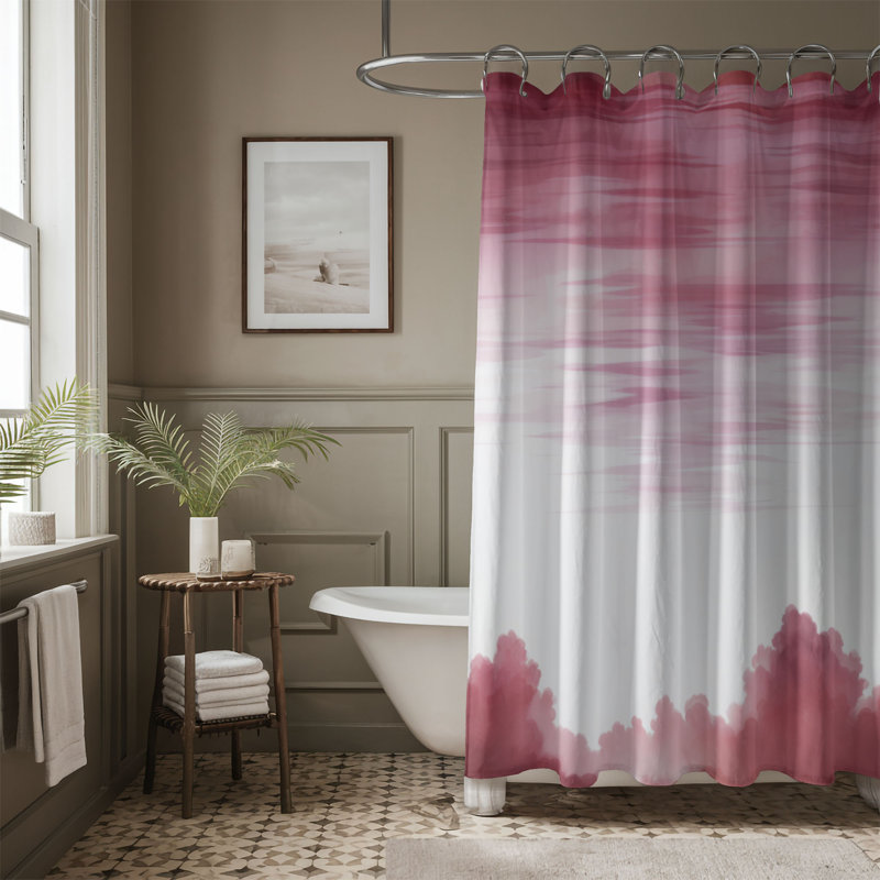 Pink Dye - Premium Shower Curtain, 74"H x 71"W