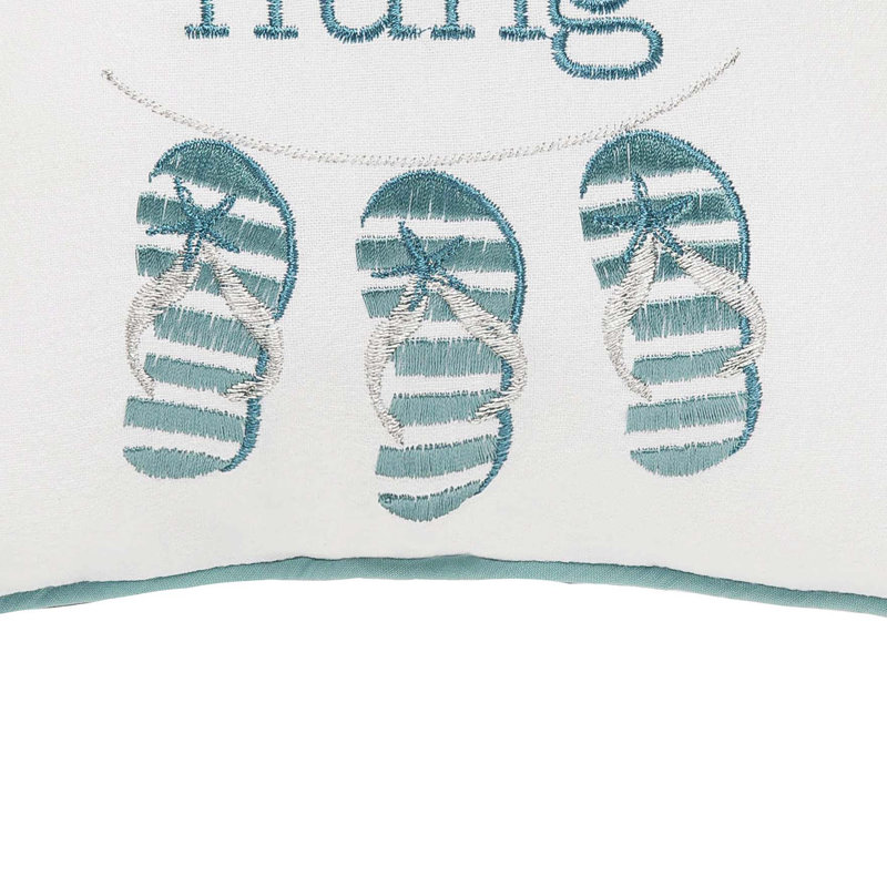 Flip Flops Were Hung Pillow