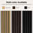 4 Pcs 47.24" L X 23.62" W Acoustic Wood Slat Wall Panels, 3D Decorative Sound Absorbing Panels For Wall & Ceiling (4 Pack/ 31 Sq.ft.)-122627979