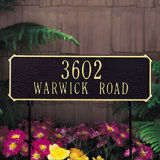 2-Line Lawn Address Sign