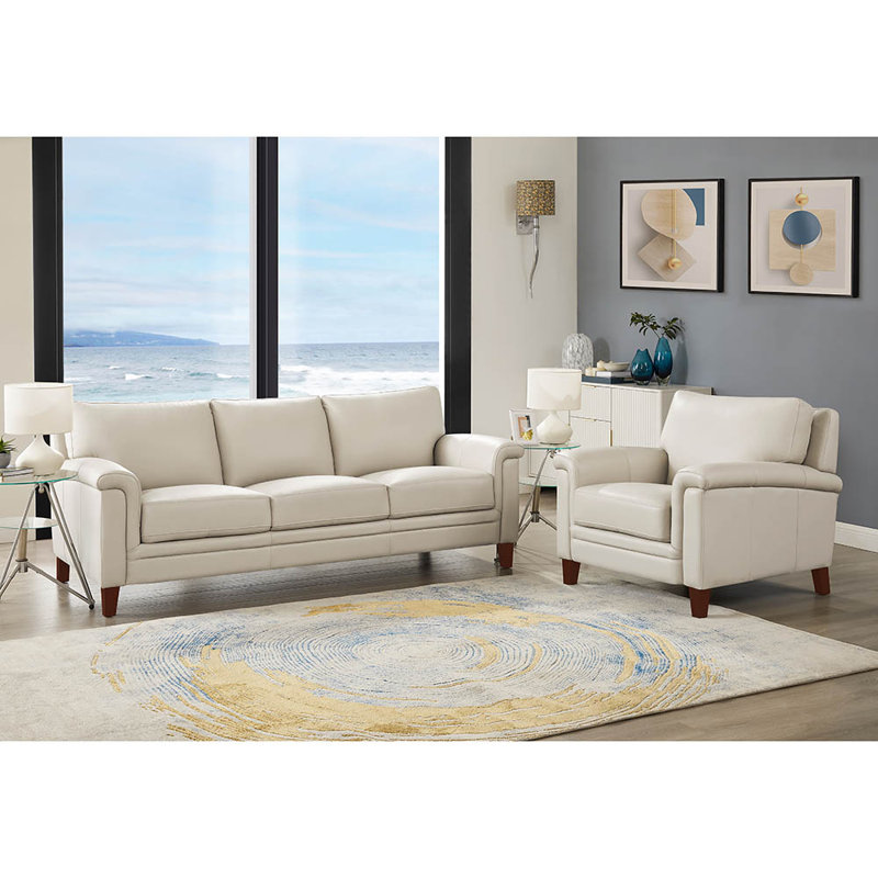 2 - Piece Leather Living Room Set
