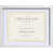 White Frame White Mat