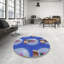 Tapis de zone bleue à motifs-1597480596