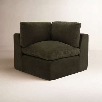 Cates Corner Chair Dark Green