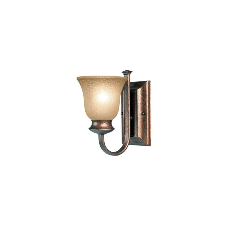 Dresden Armed Sconce, Marbled Bronze