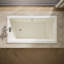 Tea-for-Two® 66" x 36" Dop-In Effervescence Whirlpool Bath with Spa Package-6954949