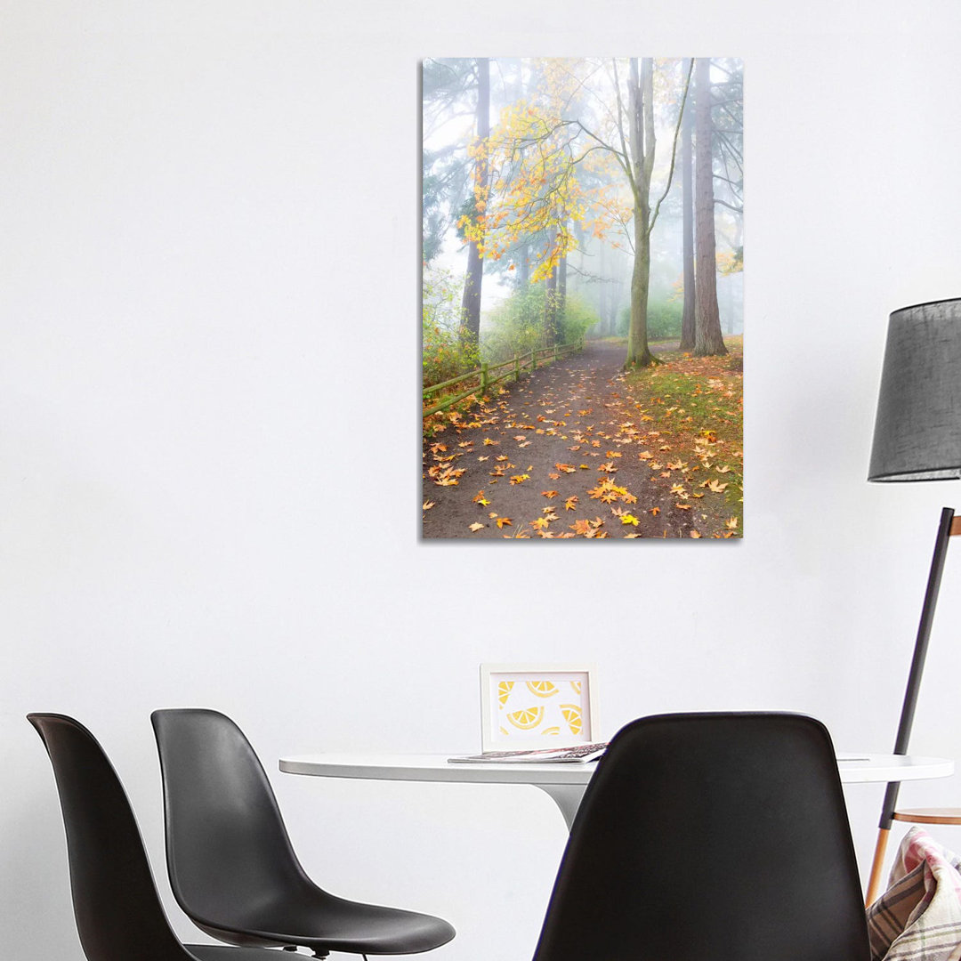 Along The Bluff, Seattle, Washington by Jim Nilsen - Wrapped Canvas Gallery-Wrapped Canvas Giclée
