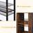 Livofloral 3 Drawer File Cabinet with Charging Station and Bookshelf for Home Office fits Letter/A4-97811284