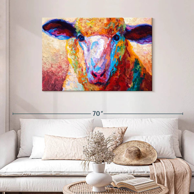 Brampt Dorset Ewe, 30" H x 45" W