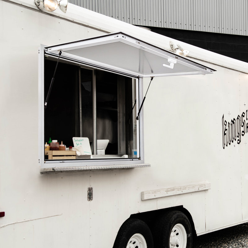 VEVOR D Retractable Trailer Awning, 36" H x 36" W x 2.20" D