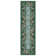 Alminus Innovations Rose Damask Aqua Area Rug
