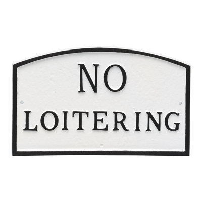Weather Resistant Metal Garden Plaque