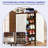 Modern 5-Tier Shoe Cabinet with Doors for Entryway & Hallway-550695883