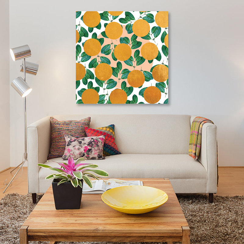 «Beverly», reproduction d'impression sur toile, H 48 po x l 48 po x P 1,5 po, Toile tendue